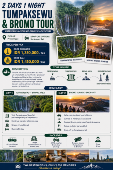 2 Days 1 Night – Tumpaksewu & Bromo Tour