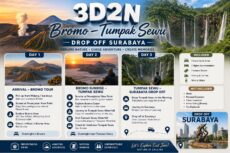 3 Days 2 Nights Bromo – Tumpak Sewu Tour Package (All-Inclusive)